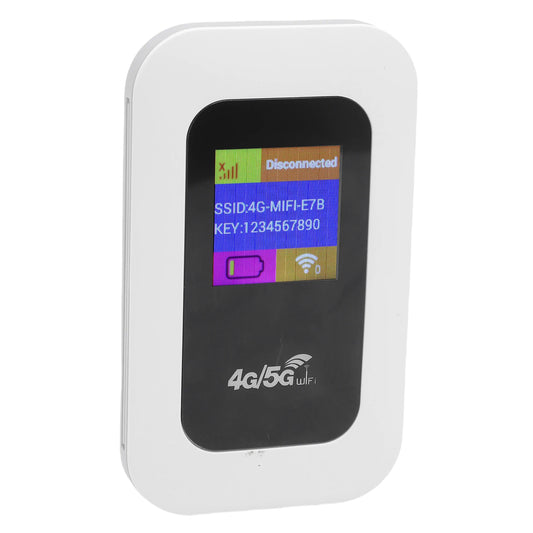 tragbarer 4G WLAN Router mit display und akku 2100 mah