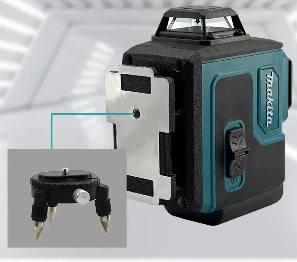 Makita 4D16 360° Kreuzlinienlaser grün selbstnivellierend 30 m horizontal & vertikal
OHNE AKKU | 30 m Reichweite (50 m mit Empfänger) und robustes Gehäuse