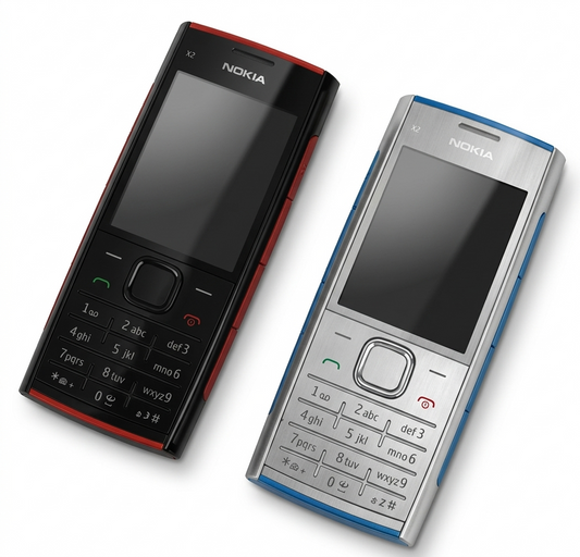 Nokia X2-00 Tastenhandy – Robust, Bluetooth, FM & 5MP Kamera