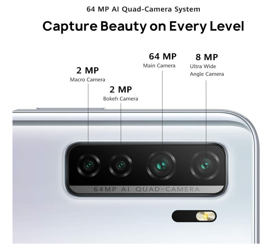 Huawei P40 Lite 5G mit Quad Kamera 64MP