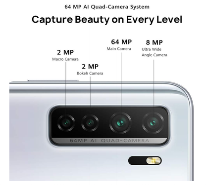 Huawei P40 Lite 5G mit Quad Kamera 64MP