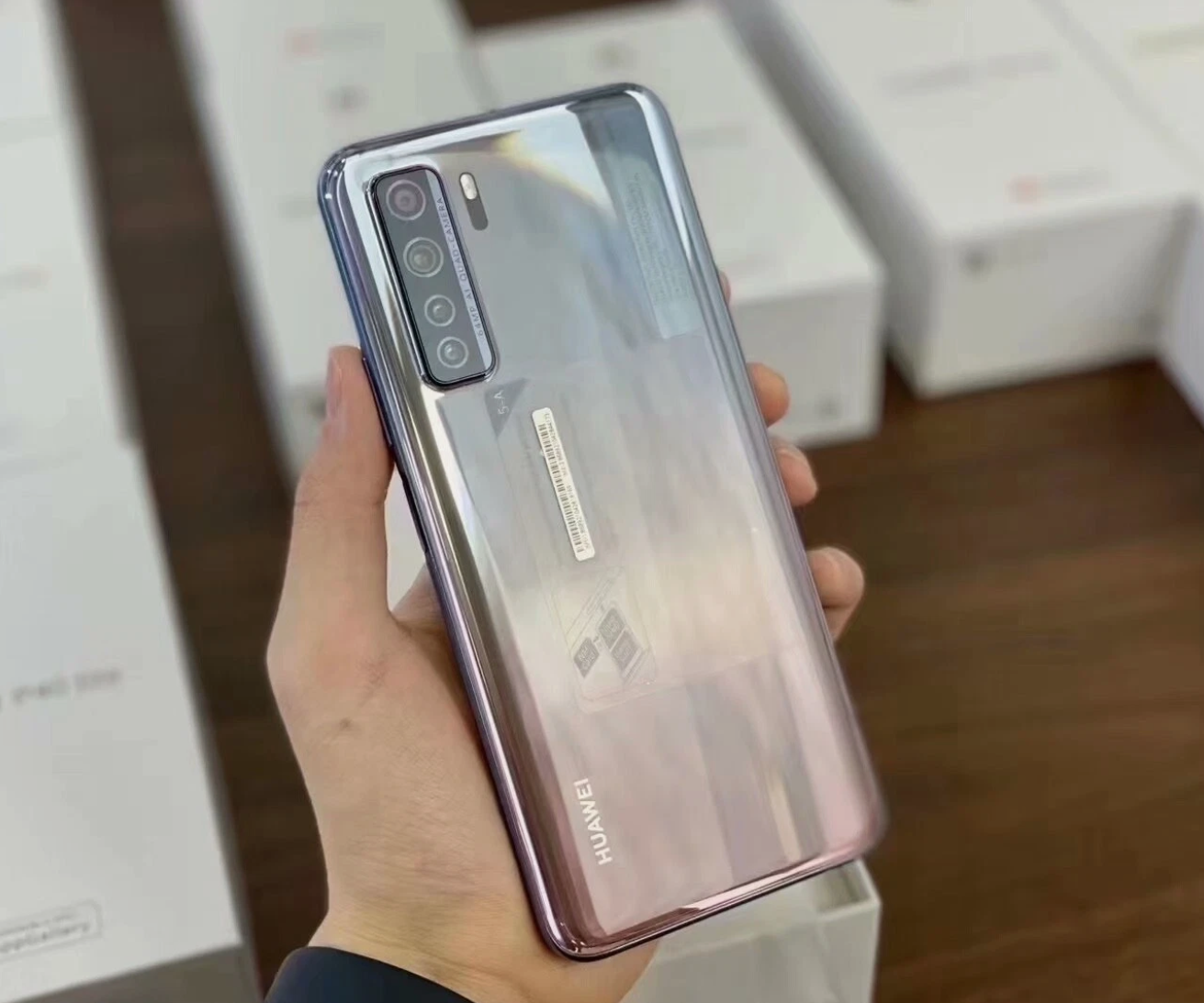 Huawei P40 Lite 5G Silber