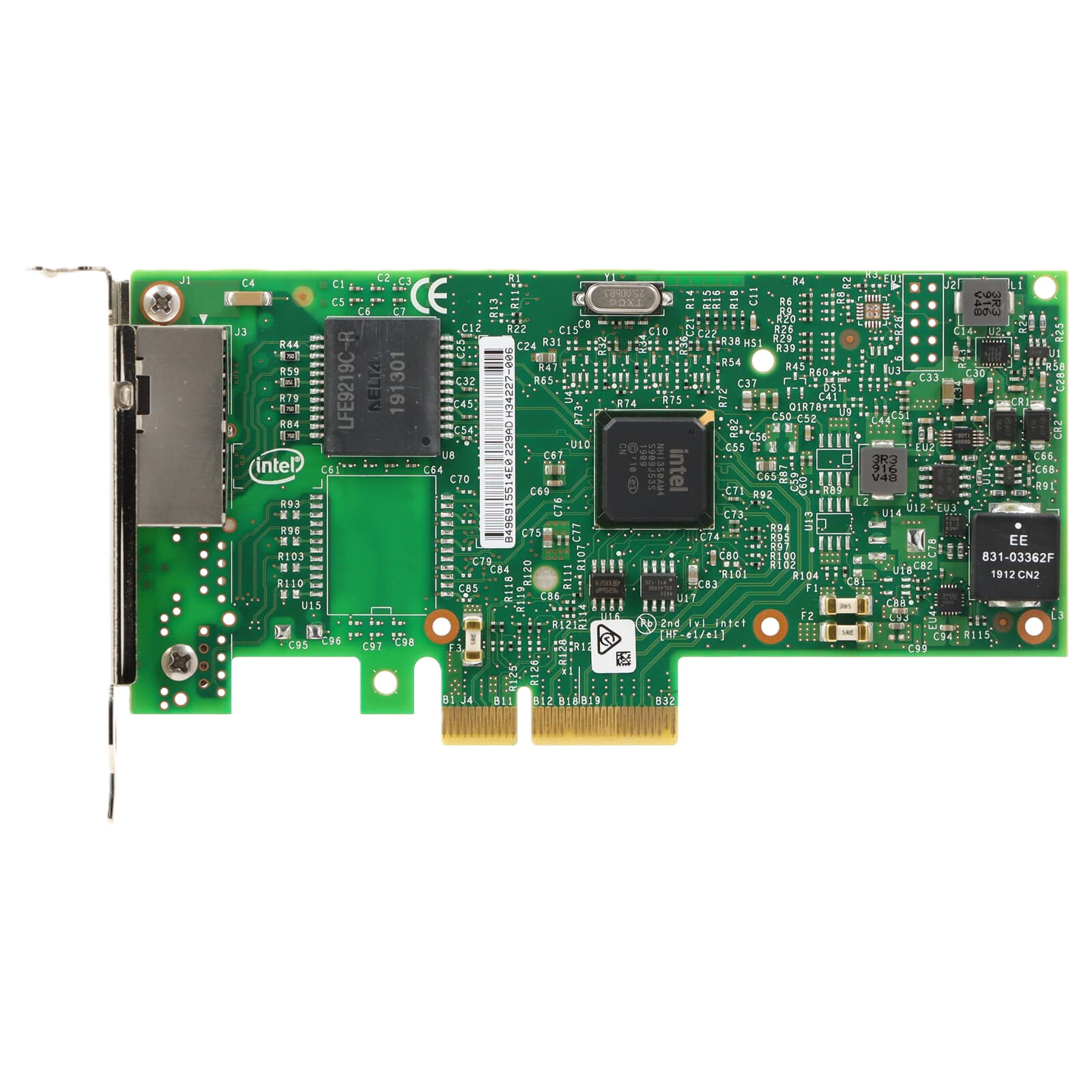 Intel i350-T2 Netzwerkkarte Dual Port Gigabit Ethernet Adapter PCIe