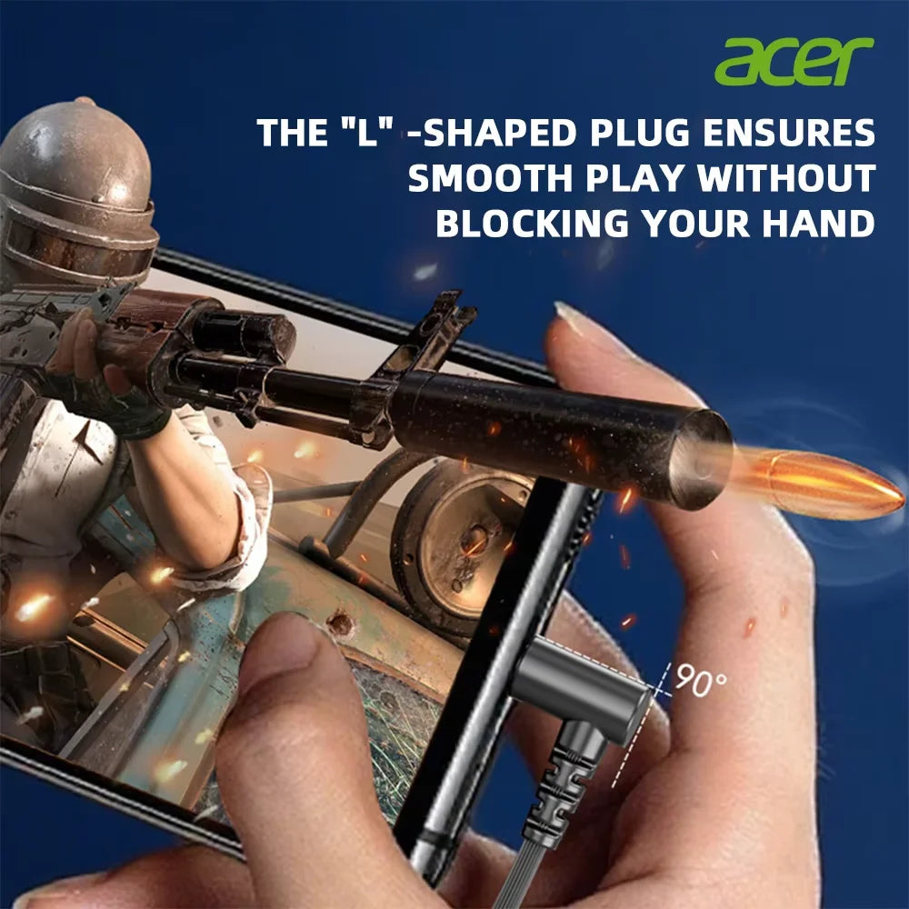 Acer OHR579 Professional Gaming Kopfhörer mit 360° Mikrofon sind die ultimative Wahl für Gamer, die Wert auf Mobilität und Präzision legen. Ausgestattet mit einem hochauflösenden Mikrofon für klare Kommunikation, ergonomischen Ear-Tips für stundenlangen Komfort und einem immersiven Gaming-Sound mit kristallklaren Höhen.