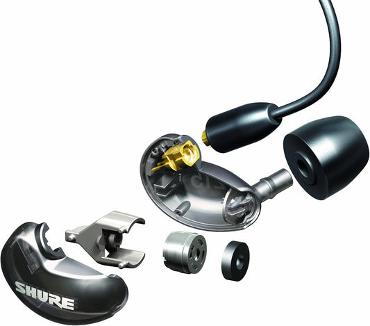 Shure SE215 Schwarz Sound Isolating Gehäuse Detail