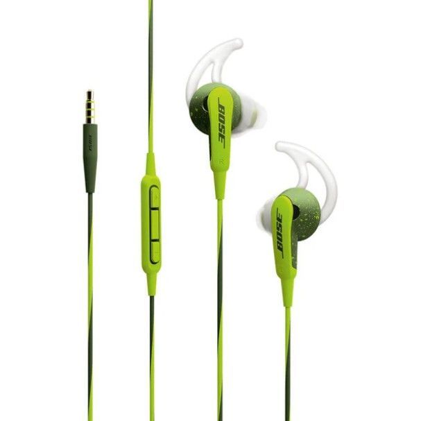 Bose SoundSport Grün In-Ear Kopfhörer Frontansicht