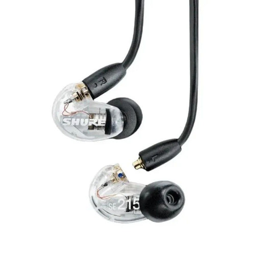 Shure SE215 Transparent Profi In-Ear Kopfhörer Frontansicht