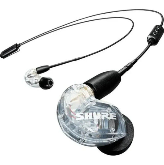 Shure SE215 Transparent CL Gehäuse mit Sicht auf den Treiber