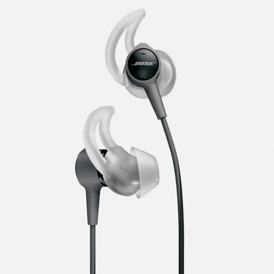 Bose SoundTrue Ultra In-Ear Kopfhörer in Schwarz mit hochwertigem Design und bequemem Tragekomfort.