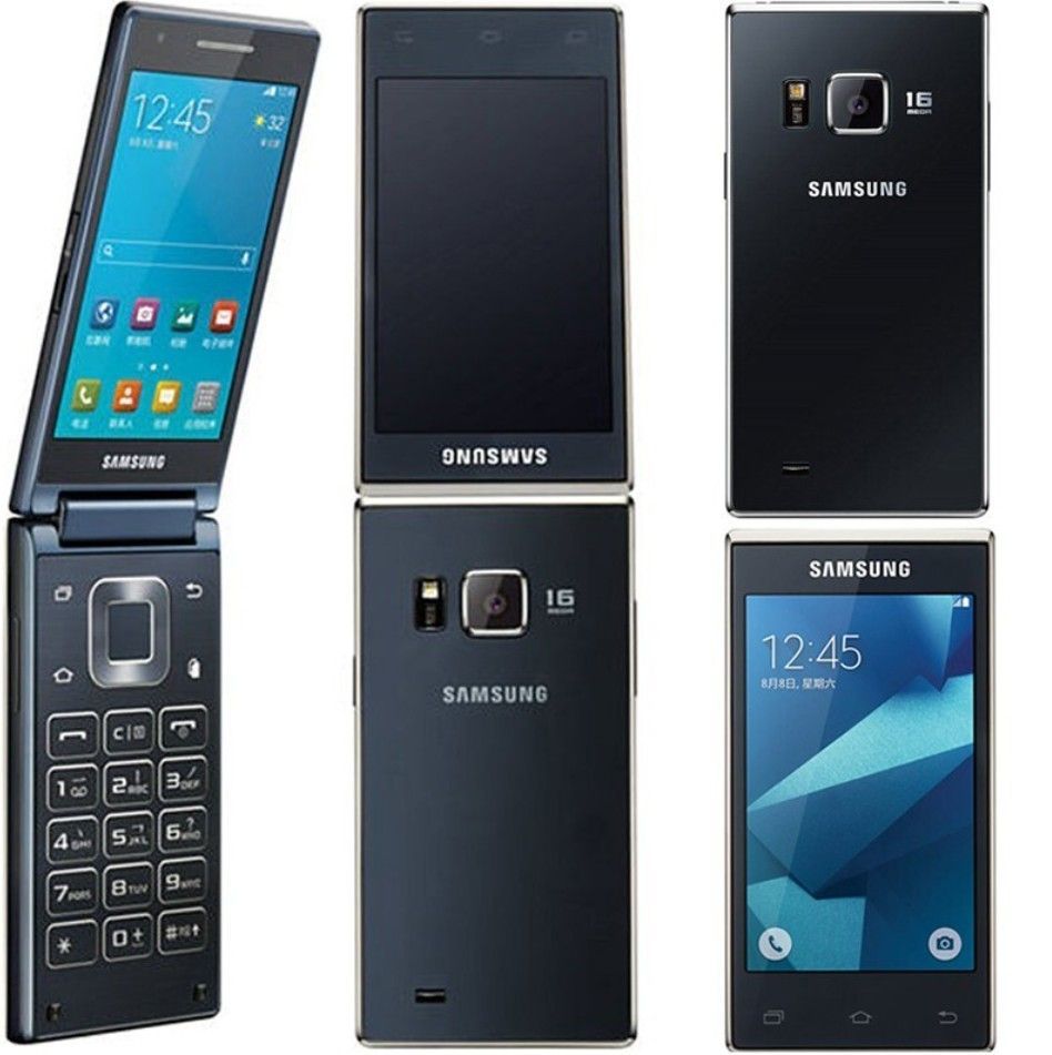 Samsung Galaxy Folder Premium Dual Display Klapphandy Touch Taste Pulsmessung Android
Premium Samsung Klapp Handy (G9198) 2 Displays Touch Tasten 16MP Kamera & Puls