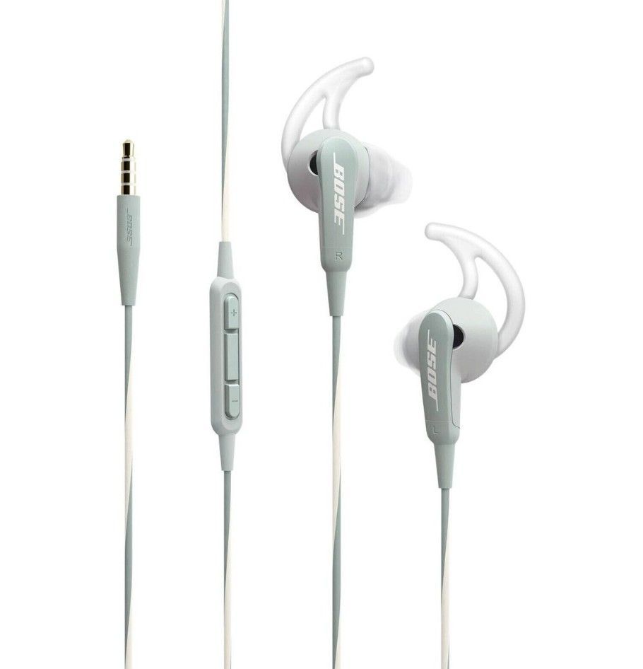 Bose SoundSport Weiß In-Ear Kopfhörer Frontansicht