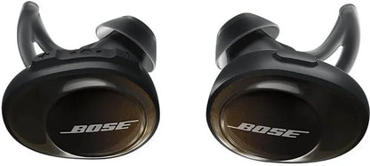 Bose SoundSport Free Kabellose Bluetooth In-Ear Sport Kopfhörer Schwarz IPX4 TWS Starker Bass Lange Akkulaufzeit Bose