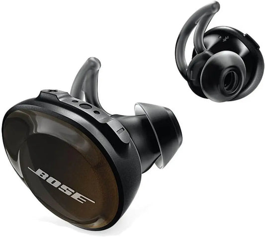 Bose SoundSport Free Kabellose Bluetooth In-Ear Sport Kopfhörer Schwarz IPX4 TWS Starker Bass Lange Akkulaufzeit Bose