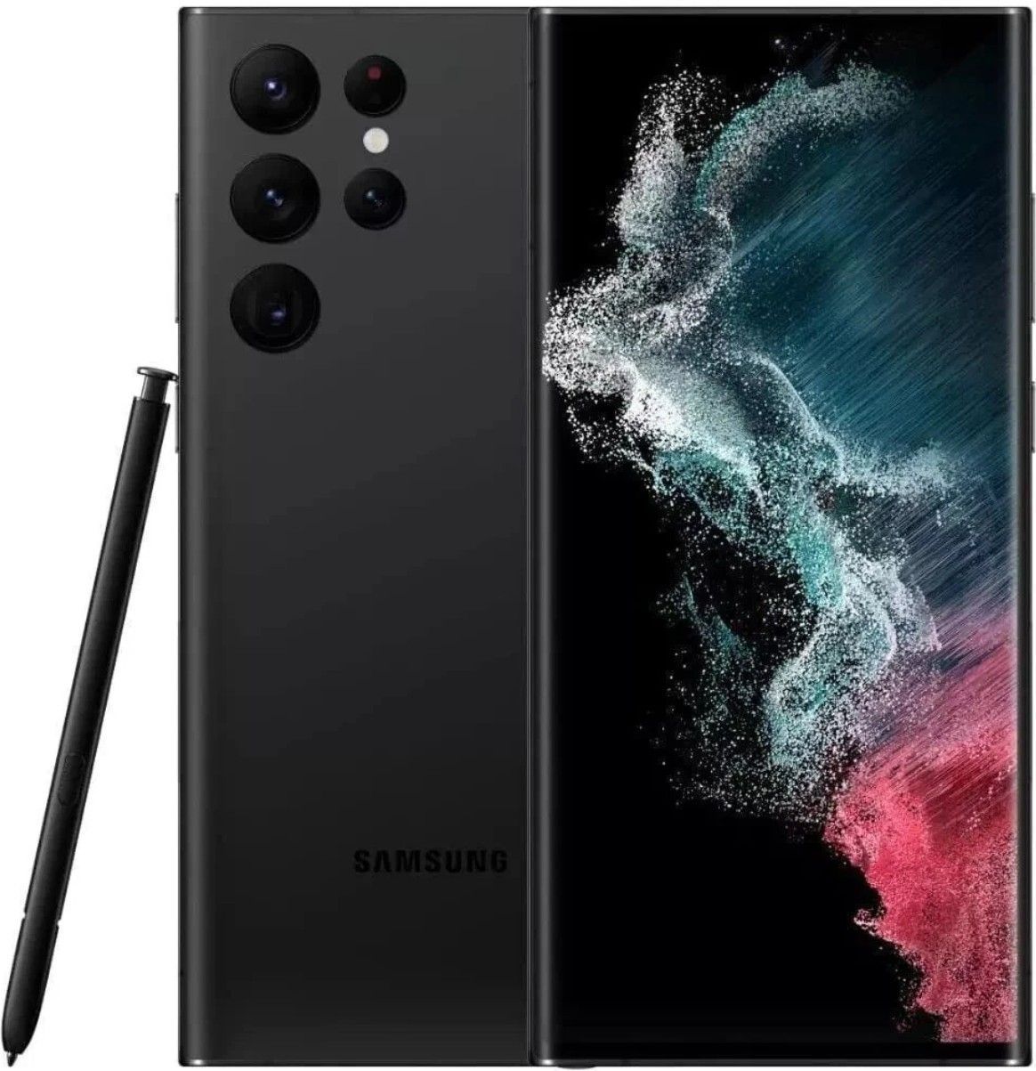 Samsung Galaxy S22 Ultra Schwarz Display mit 120Hz AMOLED Technik