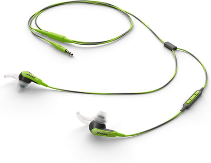 Bose SoundSport Grün mit 3,5mm Klinkenanschluss Kabel