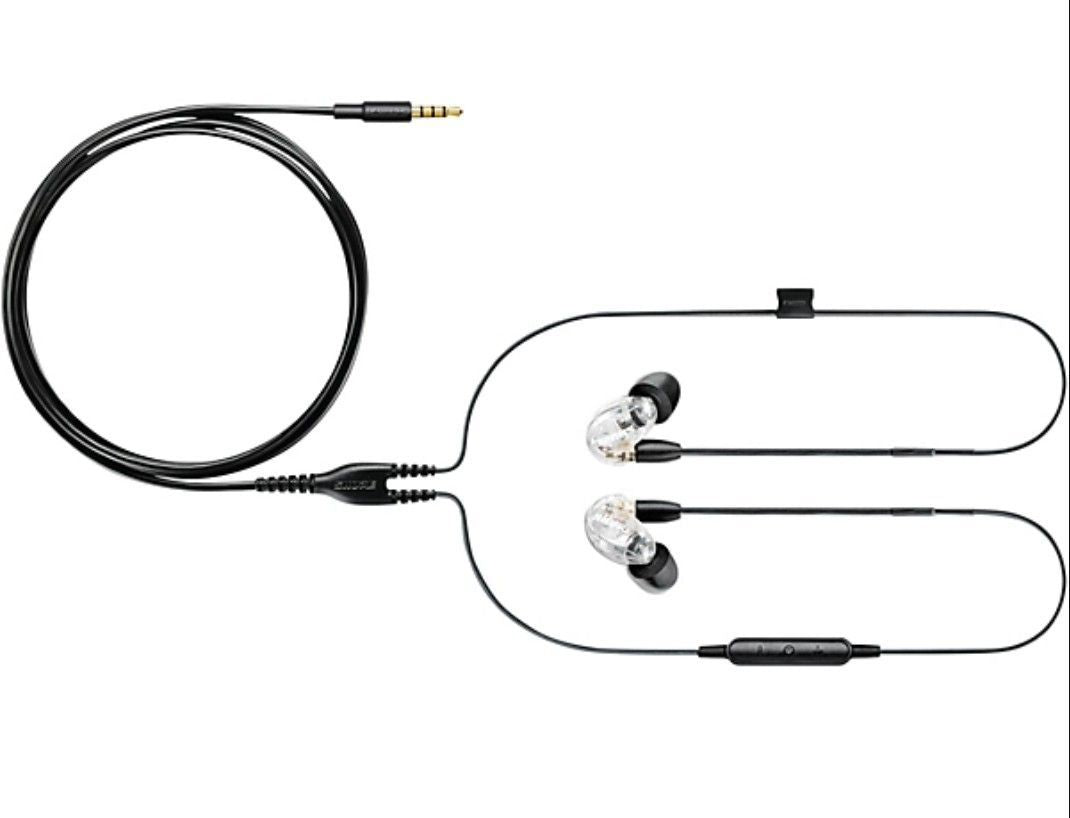 Shure SE215 Transparent Sound Isolating Ohrstücke Detail