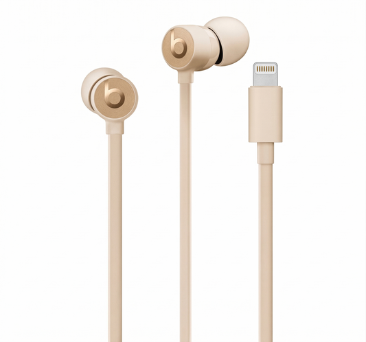 Apple Beats by Dr. Dre urBeats3 In-Ear Sport Kopfhörer Gold Lightning mit Lightning Anschluss