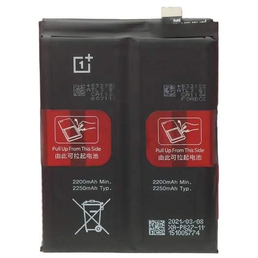 Original BLP827 Batterie für OnePlus 9 Pro - 4500 mAh Ersatzakku LE2127 LE2121 LE2125
