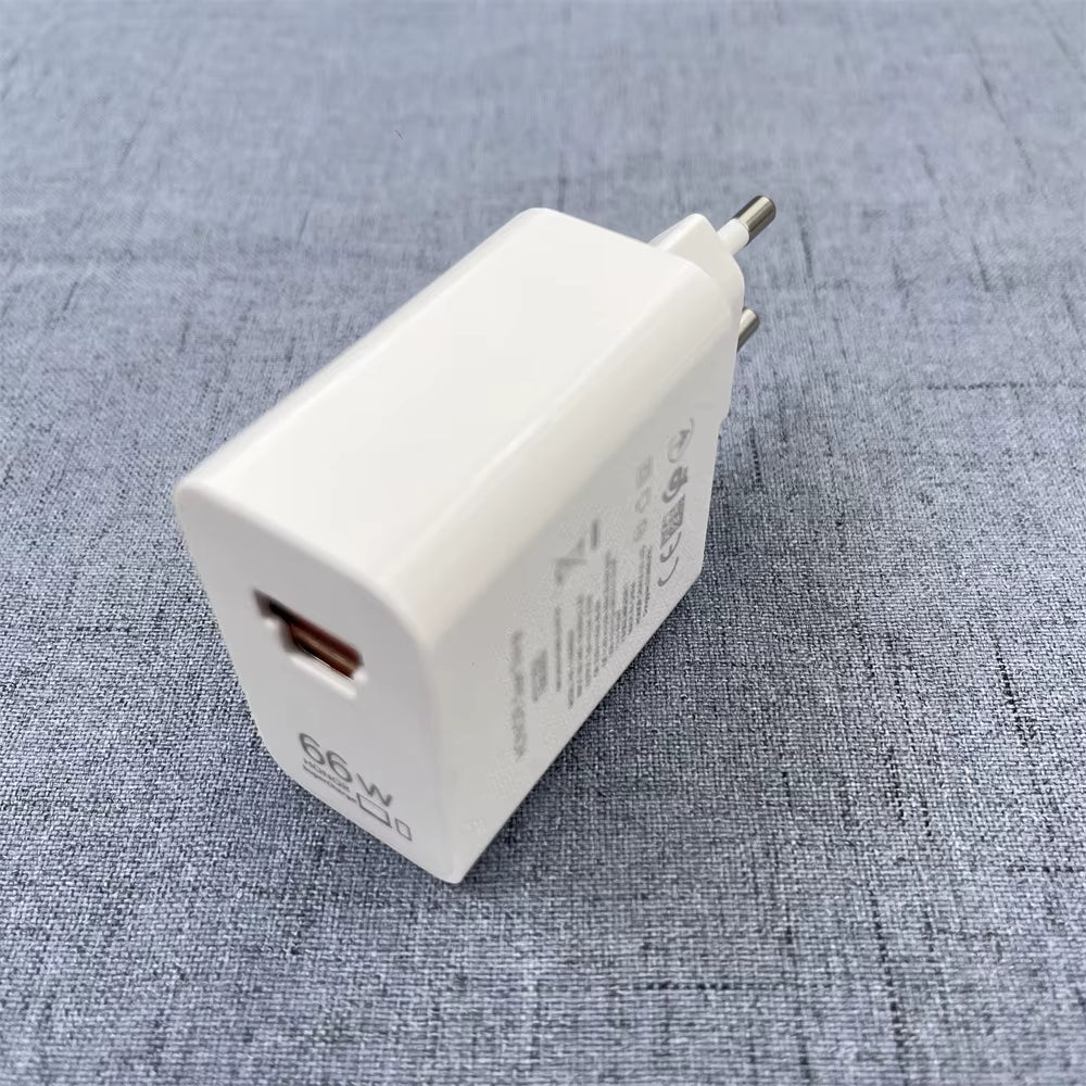 Honor 66W SuperCharge Dual Port Ladegerät mit USB-A und USB-C Ports