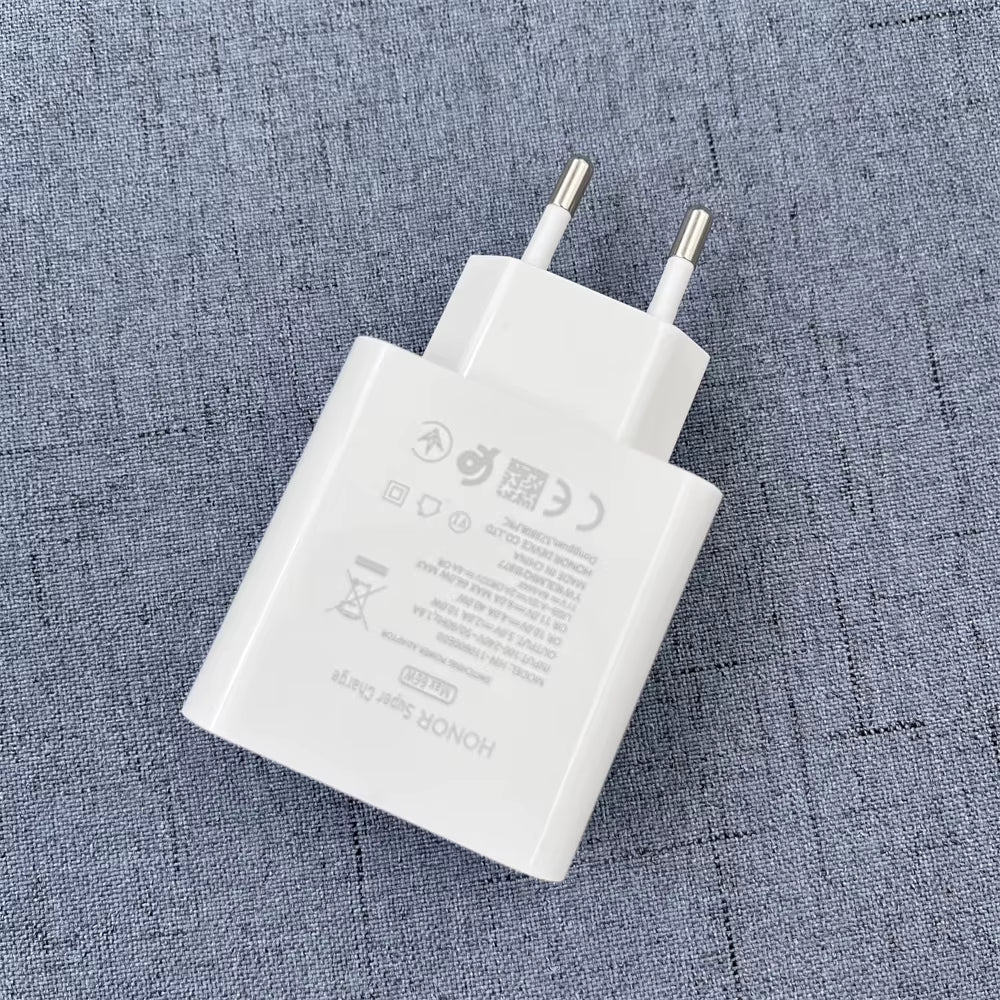Honor 66W SuperCharge Dual Port Ladegerät mit USB-A und USB-C Ports