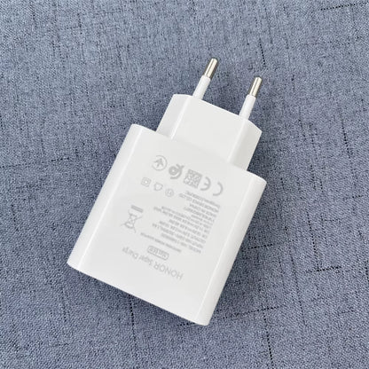 Honor 66W SuperCharge Dual Port Ladegerät mit USB-A und USB-C Ports