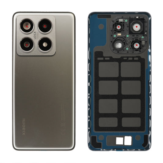 Der originale Akkudeckel in Titan Grau+ Glas Kameralinse für das Xiaomi 14T Pro 5G (Modell 2407FPN8EG) ist der perfekte Ersatz bei Kratzern, Bruch oder Abnutzung. Exakte Passform mit originalem Titan-Finish, integriertem Kleber und hochwertiger Kameralinse – bringt das Premium-Design wieder zurück.
