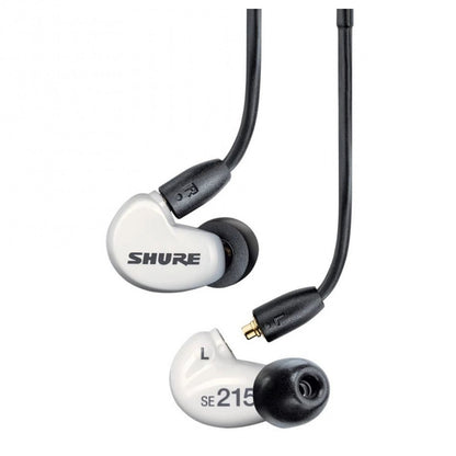 Shure SE215 Weiß Profi In-Ear Kopfhörer Vorderansicht
