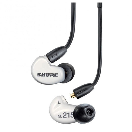 Shure SE215 Weiß Profi In-Ear Kopfhörer Vorderansicht