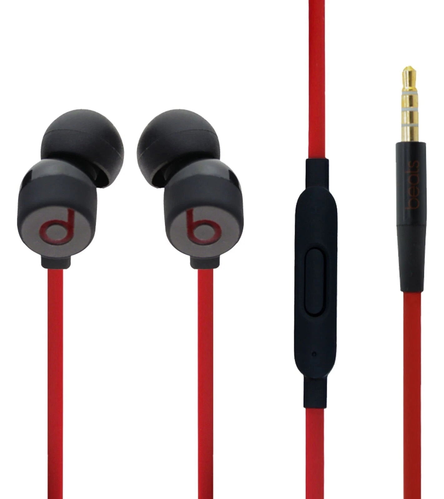 Beats urBeats3 Rot In-Ear Kopfhörer – 3,5mm Klinke Sport Headset