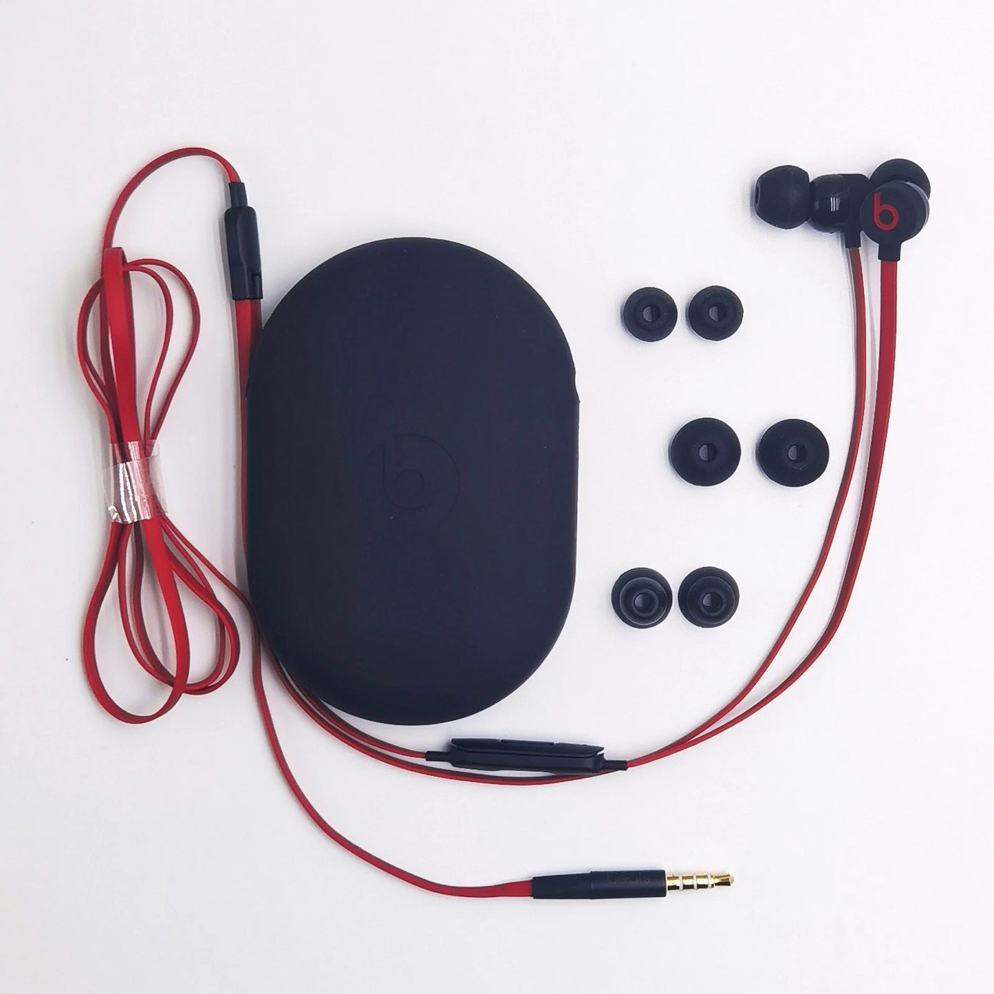 Beats urBeats3 Rot In-Ear Kopfhörer – 3,5mm Klinke Sport Headset