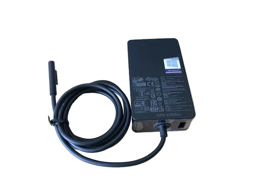 Original Microsoft Surface 44W Power Adapter Ladegerät mit Surface Connect Anschluss und Netzkabel für Surface Go Pro Studio Laptop 1 2 3 4 5 6 7 8 9 10 11 