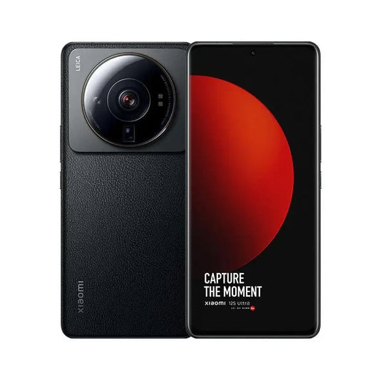 Xiaomi 12S Ultra 256GB Schwarz mit 50 MP Leica Kamera und Bildschirm, Capture the Moment