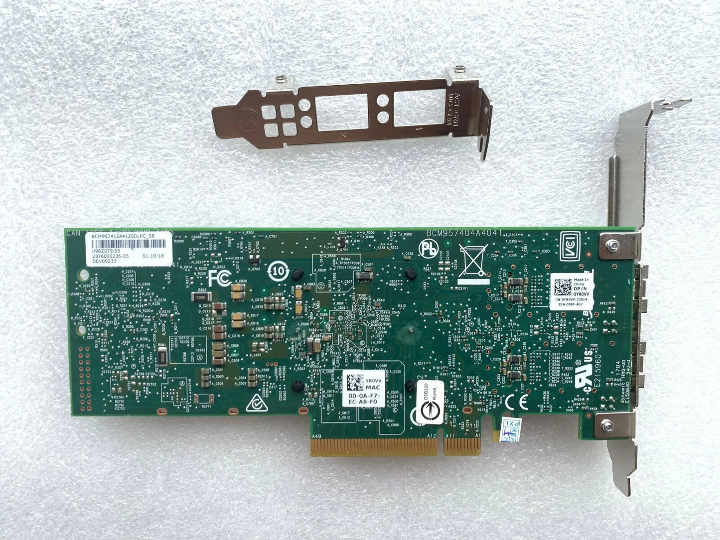 Broadcom BCM57414 SFP28 10/25GB Dual Port Netzwerkkarte BCM957414A
