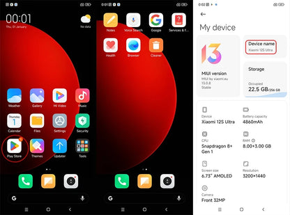 Xiaomi 12S Ultra 5G Smartphone mit dem neusten HyperOS